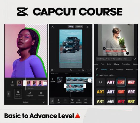 Capcut Course for beginners + Short form Mastery🔺